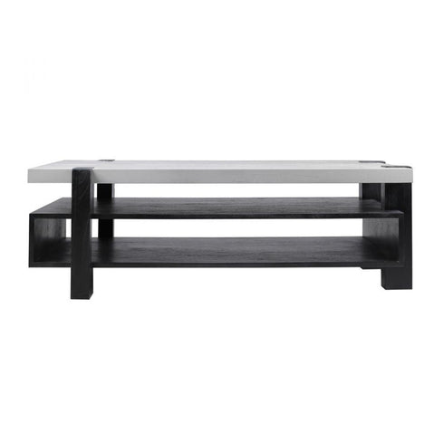 Elk Riviera Coffee Table in Checkmate Black Model: S0075-9874