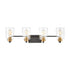 Elk Robins VANITY LIGHT in Matte Black Brushed Brass Brushed Brass Finish Model: 46613/4