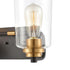 Elk Robins VANITY LIGHT in Matte Black Finish Model: 46611/2