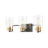 Elk Robins VANITY LIGHT in Matte Black Finish Model: 46612/3