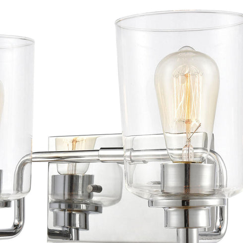 Elk Robins VANITY LIGHT in Polished Chrome Finish Model: 46621/2
