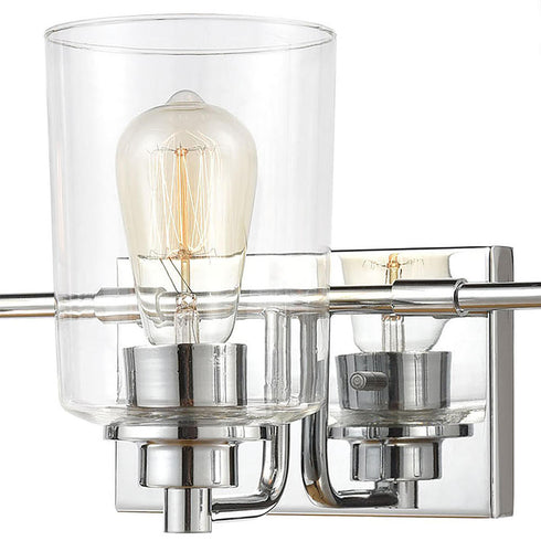 Elk Robins VANITY LIGHT in Polished Chrome Finish Model: 46622/3