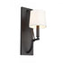 Elk Robinson 16 Inch High 1 Light Sconce Matte Black Model: 52240/1