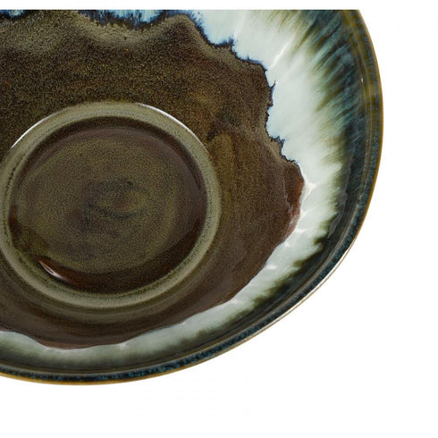 Elk Roker BOWL TRAY in Green Finish Model: S0017-8218