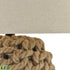 Elk Rope 29.5 Inch High 1 Light Table Lamp in Natural Includes LED Bulb Model: D3050-LED