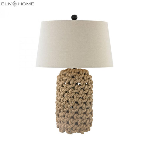 Elk Rope TABLE LAMP in Natural Finish Model: D3050