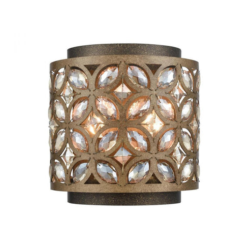 Elk Rosslyn SCONCE in Mocha Deep Bronze Deep Bronze Finish Model: 12150/2
