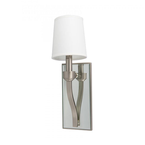Elk Roule Mirror 17 Inch High 1 Light Sconce in Brushed Nickel Model: 5611-BN-WS