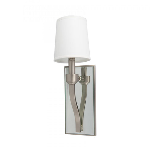 Elk Roule Mirror 17 Inch High 1 Light Sconce in Brushed Nickel Model: 5611-BN-WS