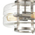 Elk Rover 2 Light SEMI FLUSH MOUNT in Satin Nickel Finish Model: 85282/2