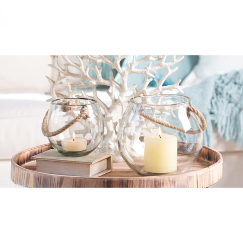 Elk Rusa CANDLE CANDLE HOLDER in Natural Finish Model: 404610