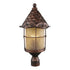 Elk Rustica POST MOUNT in Antique Copper Finish Model: 389-AC