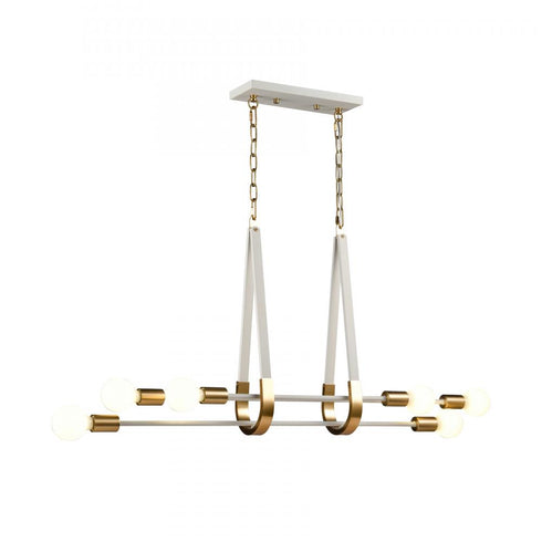 Elk Sabine 42'' Wide 6 Light Linear Chandelier Model: 69315/6