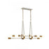 Elk Sabine 42'' Wide 6 Light Linear Chandelier Model: 69315/6