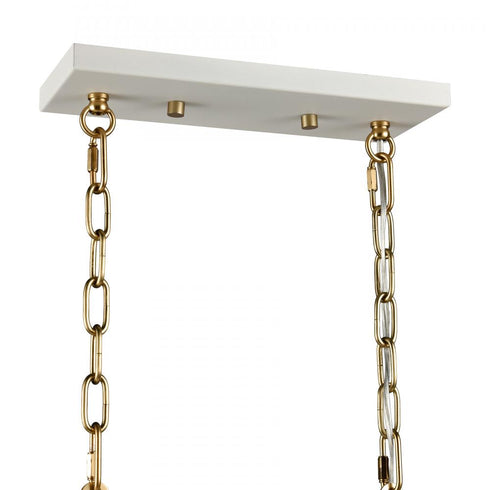 Elk Sabine 42'' Wide 6 Light Linear Chandelier Model: 69315/6