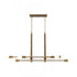 Elk Sabine 42'' Wide 6 Light Linear Chandelier Model: 69325/6