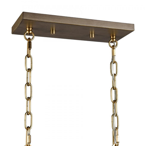 Elk Sabine 42'' Wide 6 Light Linear Chandelier Model: 69325/6