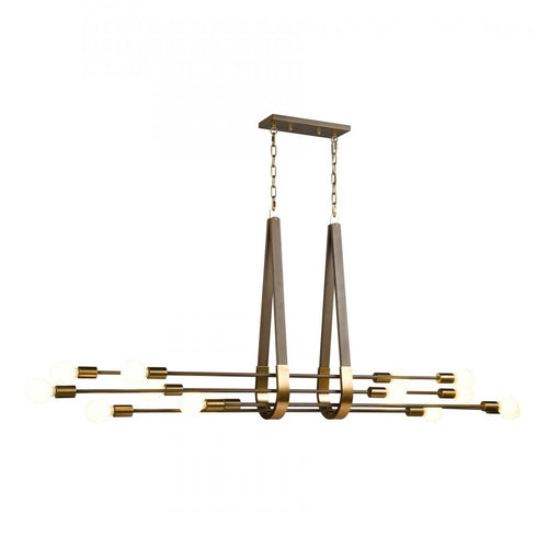 Elk Sabine 72'' Wide 14 Light Linear Chandelier Model: 69327/14