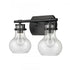 Elk Salamanca 15.5 Inch Wide 2 Light Vanity Light in Matte Black Model: 18671/2