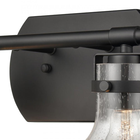 Elk Salamanca 15.5 Inch Wide 2 Light Vanity Light in Matte Black Model: 18671/2
