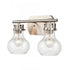 Elk Salamanca 15.5 Inch Wide 2 Light Vanity Light in Satin Nickel Model: 18661/2