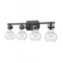 Elk Salamanca 29 Inch Wide 4 Light Vanity Light in Matte Black Model: 18673/4