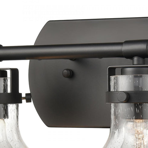 Elk Salamanca 29 Inch Wide 4 Light Vanity Light in Matte Black Model: 18673/4