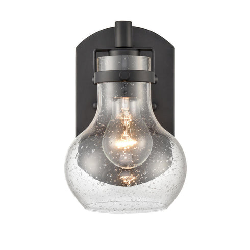 Elk Salamanca 5.5 Inch Wide 1 Light Vanity Light in Matte Black Model: 18670/1