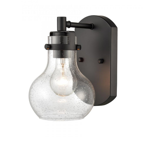 Elk Salamanca 5.5 Inch Wide 1 Light Vanity Light in Matte Black Model: 18670/1