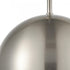 Elk Salt Rim 1 Light MINI PENDANT in Brusjed Nickel Finish Model: D4325