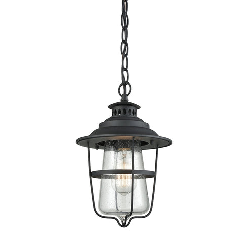 Elk San Mateo HANGING in Textured Matte Black Finish Model: 45121/1