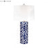 Elk Scale Sketch TABLE LAMP in Navy Finish Model: D2792