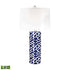 Elk Scale Sketch TABLE LAMP in Navy Finish Model: D2792-LED