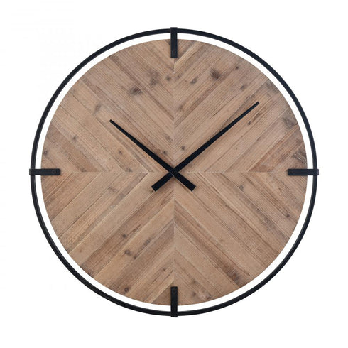 Elk Schiller Wall Clock in Natural Model: S0036-11276