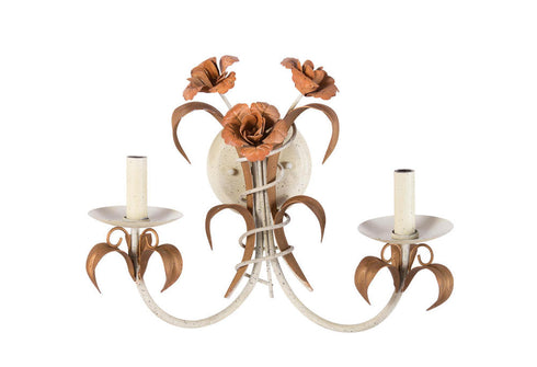 Elk SCONCE in Speckled Ivory Bronze Brick Bronze Brick Finish Model: 13400-E