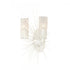 Elk Sea Urchin 21 Inch High 2 Light Sconce in White Coral Model: 82081/2