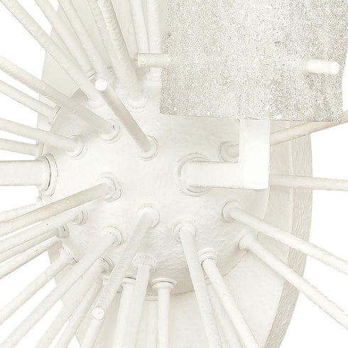 Elk Sea Urchin 21 Inch High 2 Light Sconce in White Coral Model: 82081/2