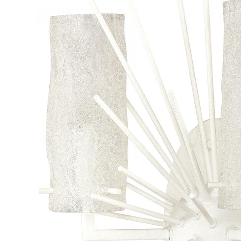 Elk Sea Urchin 21 Inch High 2 Light Sconce in White Coral Model: 82081/2