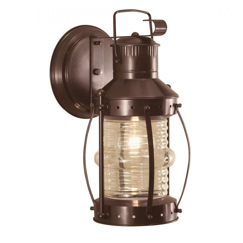 Elk Seafarer 16.25 Inch High 1 Light Outdoor Sconce in Bronze Model: 1105-BR-CL