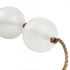 Elk Seaglass Rope Object in White Model: S0047-11333