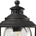 Elk Searsport POST MOUNT in Weathered Charcoal Finish Model: 45042/1