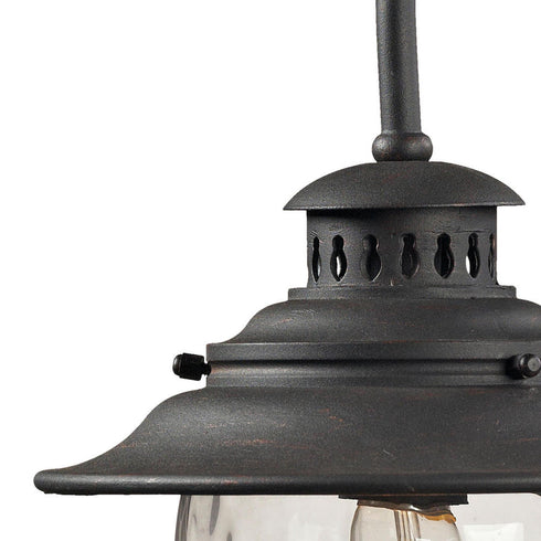 Elk Searsport SCONCE in Weathered Charcoal Finish Model: 45040/1
