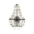 Elk Selene 2 Light SCONCE in Matte Black Satin Brass Clear Satin Brass Clear Finish Model: D4718