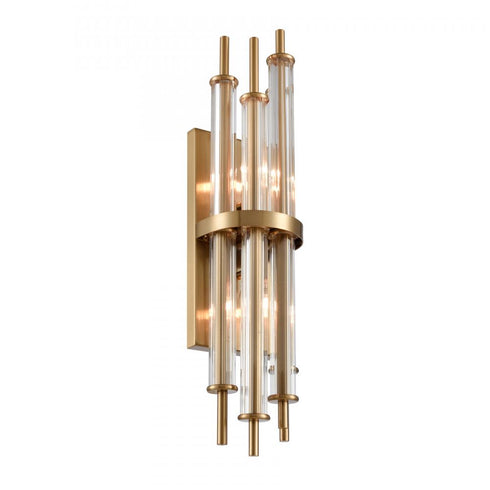 Elk Serena 21.25 Inch High 2 Light Sconce Satin Brass Model: 82290/2