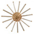 Elk Serena 26 Inch Wide 5 Light Semi Flush Mount Satin Brass Model: 82294/5