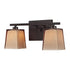 Elk Serenity VANITY LIGHT in Oiled Bronze Finish Model: 11437/2