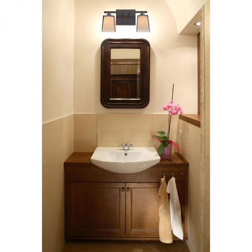 Elk Serenity VANITY LIGHT in Oiled Bronze Finish Model: 11437/2