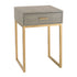 Elk Shagreen ACCENT TABLE in Gray Finish Model: 180-010