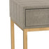 Elk Shagreen ACCENT TABLE in Gray Finish Model: 180-010