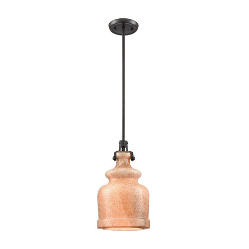 Elk Sheffield 1 Light MINI PENDANT in Oil Rubbed Bronze Finish Model: 60135/1